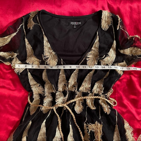 Fashion Nova “Golden State” Romper Size Small - Picture 8 of 10